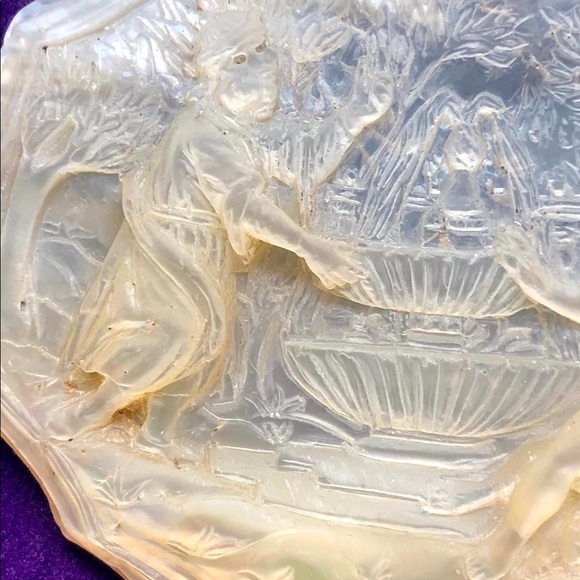 Devotional Mother-of-Pearl Carved Plaque, France or Italy, Early 19th Century - Picture 6 of 9